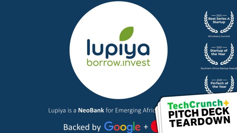 Sample Series A pitch deck: Lupiya's $8.3M deck | TechCrunch