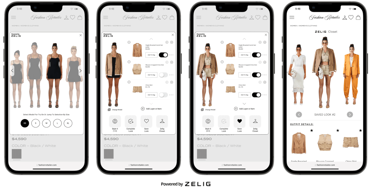 Luxury clothing distributors get into virtual try-on tech; bag $15M Series A on a $100M valuation