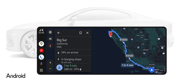 Android Auto-EV charging