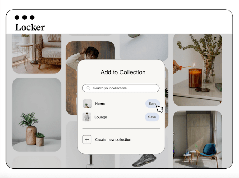 Locker organizes your shopping links into virtual wish lists and collages | TechCrunch