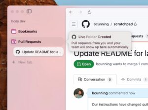 Arc browser launches Live Folders to auto-update tabs for you