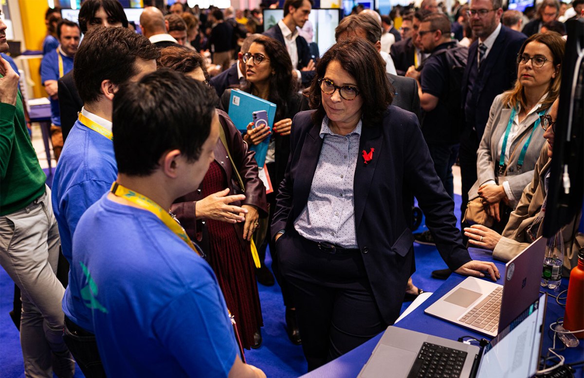 Viva Technology, the main European event dedicated to startups and technology, is returning to Paris, France, on May 22, 2024, at Expo Porte de Versailles. VivaTech is including thousands of visionary startups, investors, organizations, corporations, researchers, media, and talent. Marina Ferrari, Secretary of State to the Minister of the Economy, Finance and Industrial and Digital Sovereignty, responsible for digital, is seen at VivaTech 2024. (Photo by Telmo Pinto/NurPhoto via Getty Images)