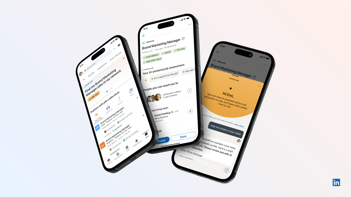 LinkedIn leans on AI to do the work of job hunting